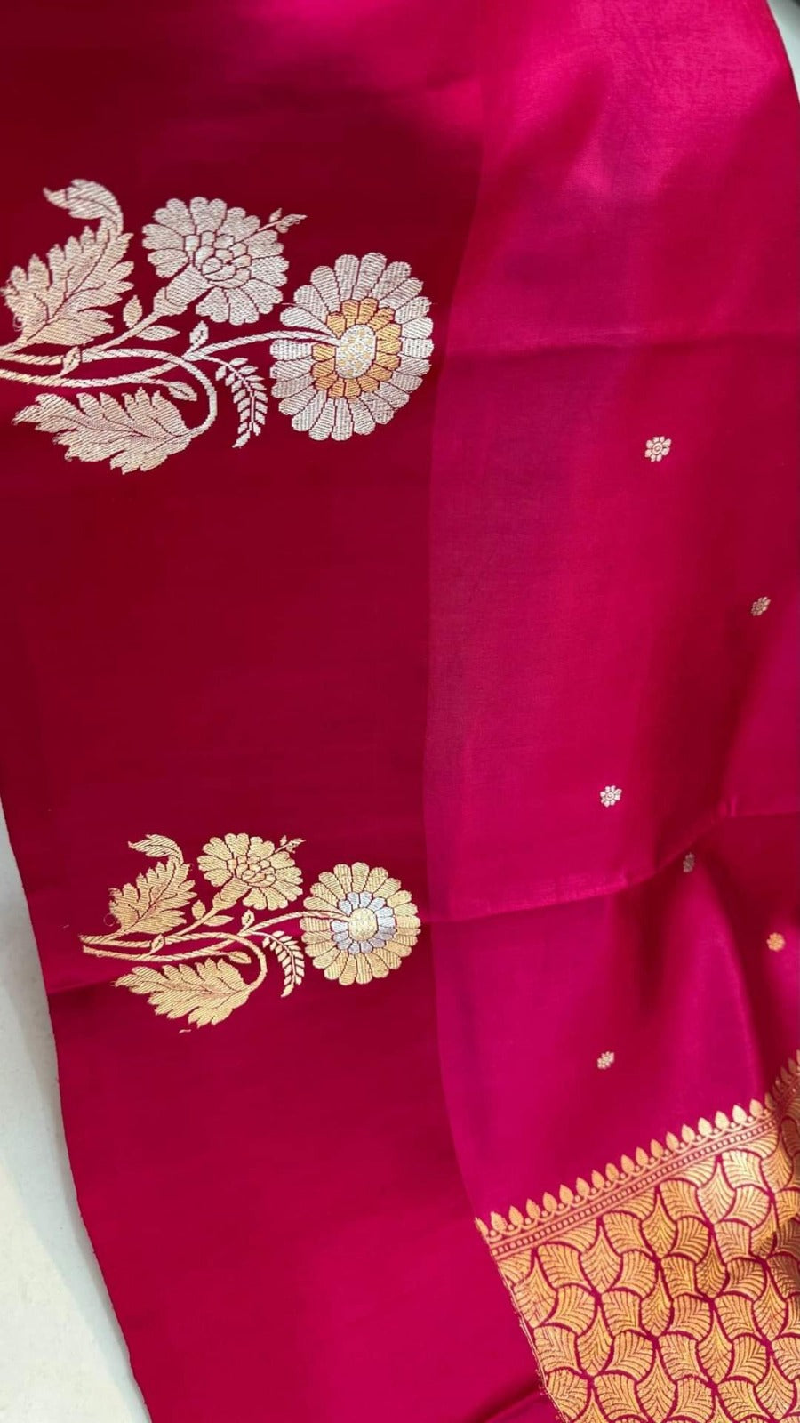 Banarasi Raw Mango Silk Saree-BMNGRP02