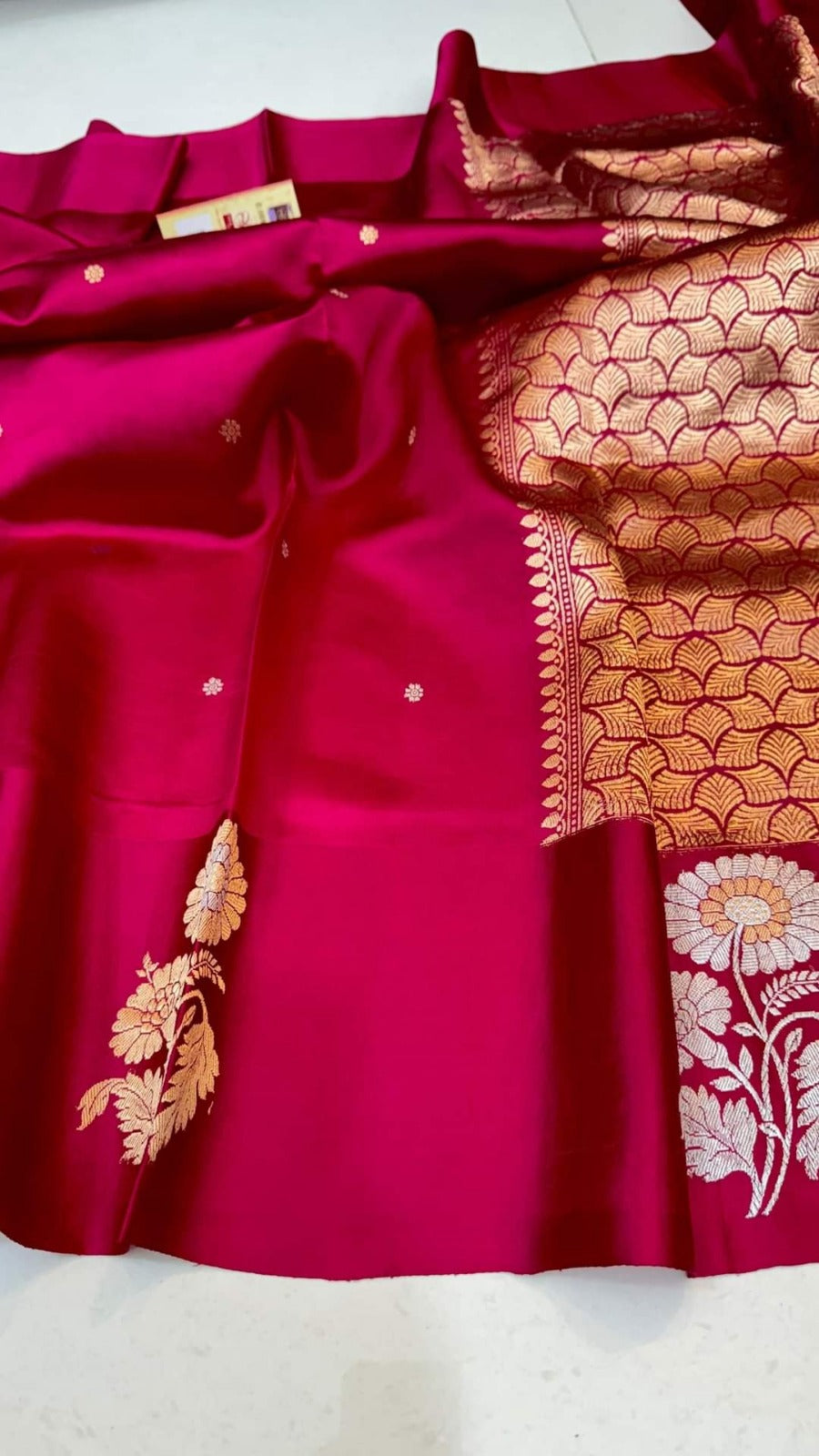 Banarasi Raw Mango Silk Saree-BMNGRP02