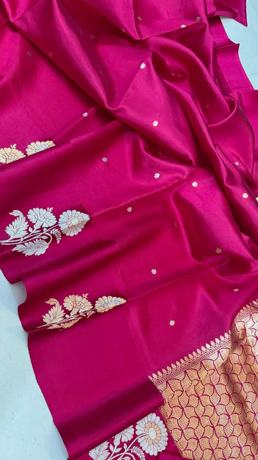 Banarasi Raw Mango Silk Saree-BMNGRP02