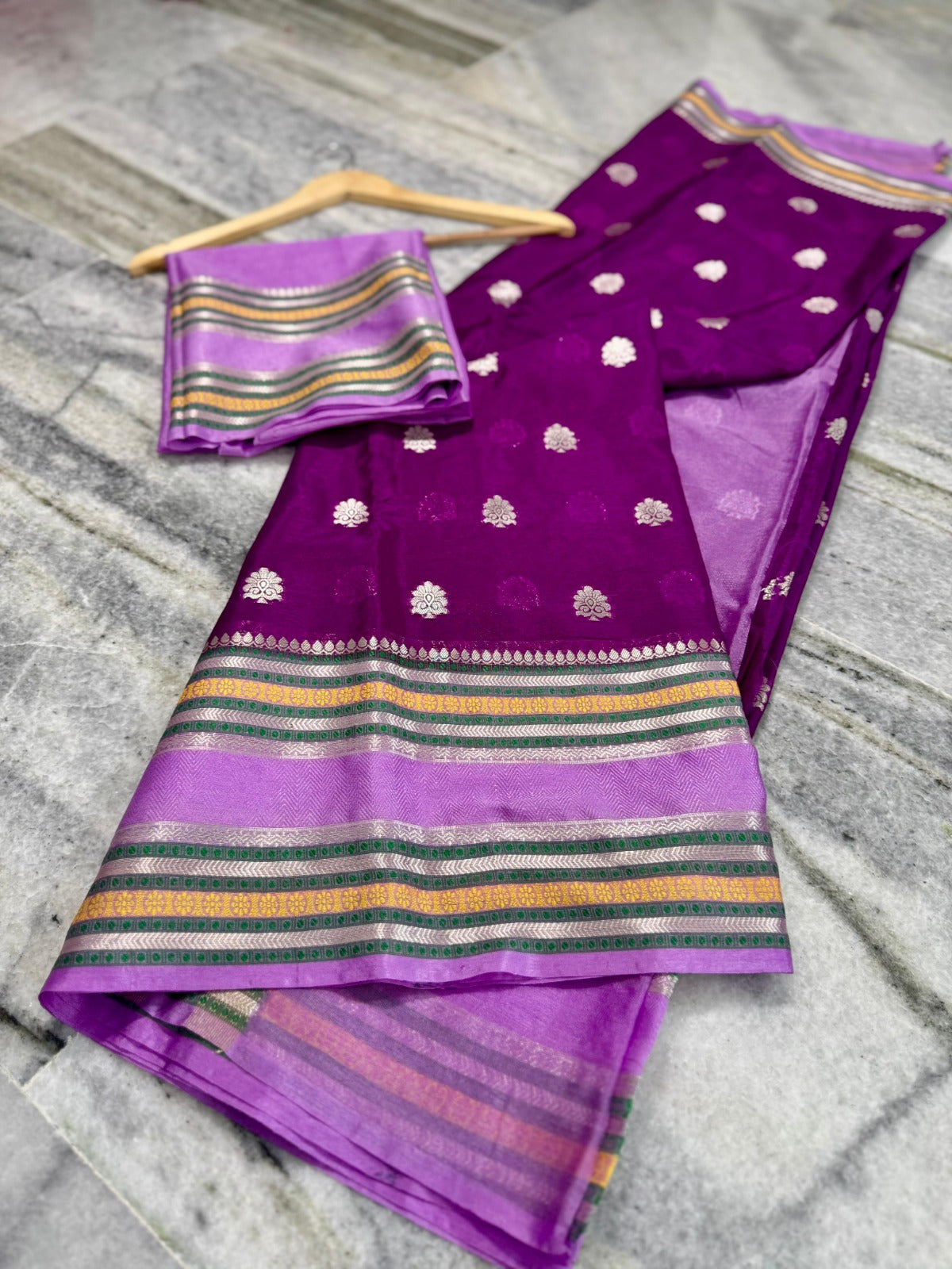 Banarasi Katan Silk Saree-BKTWPK01