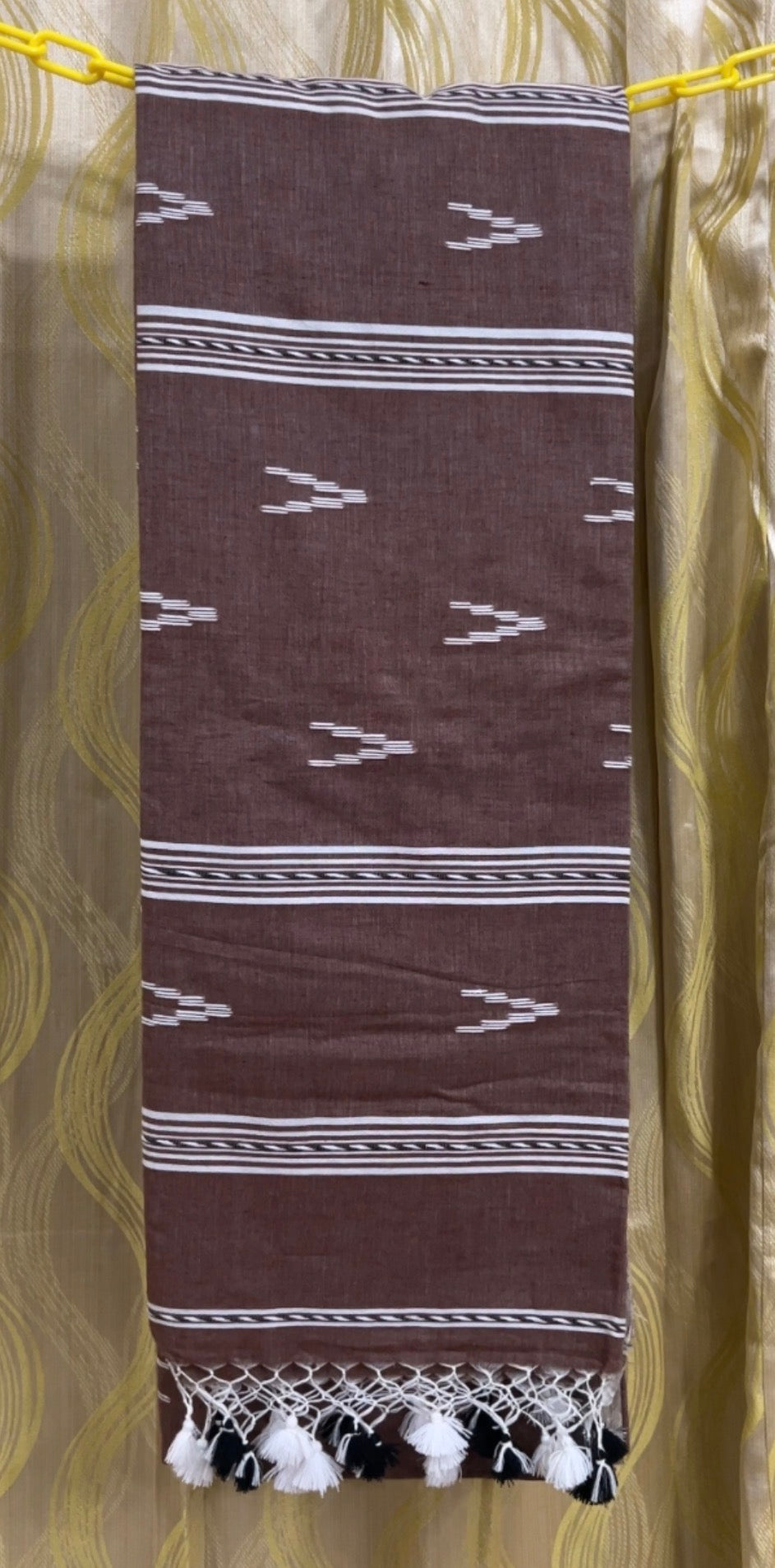 Pure Mulmul Jamdani Saree with BP | MJ04002
