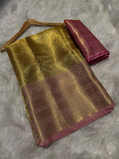 Banarasi Tissue Silk Sarees - BTSGP01