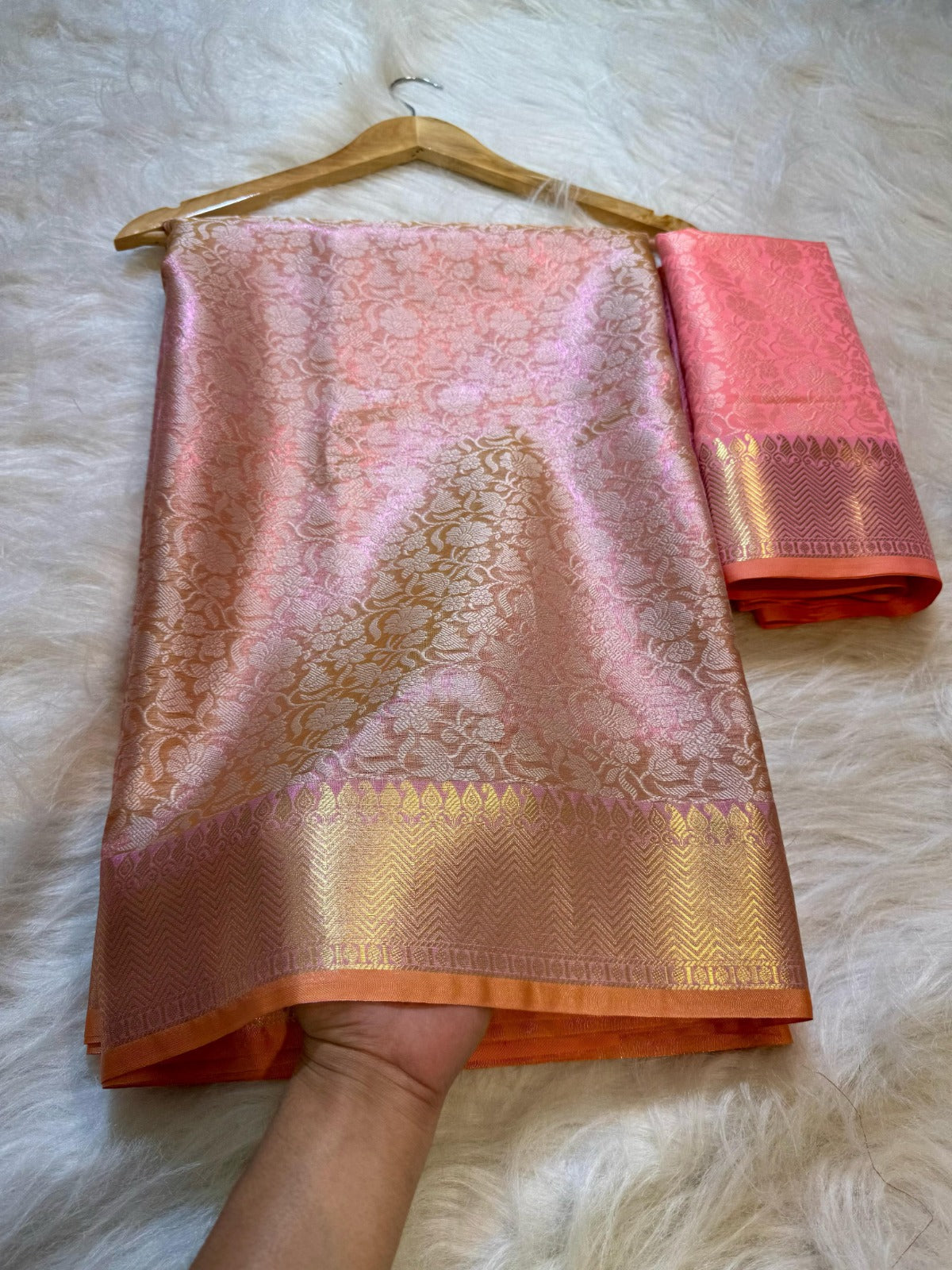 Banarasi Soft Katan Tissue Silk Saree â€“ BSKTSP1