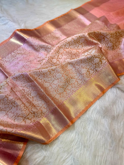 Banarasi Soft Katan Tissue Silk Saree â€“ BSKTSP1