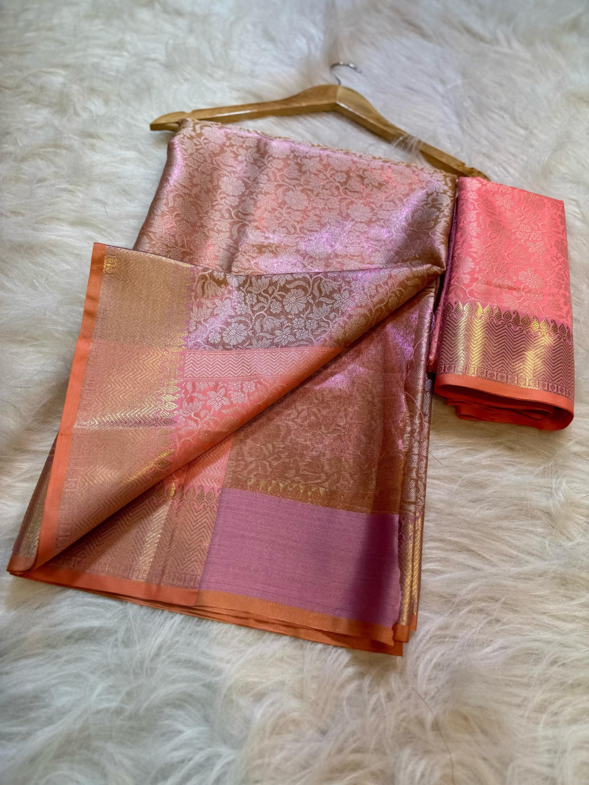 Banarasi Soft Katan Tissue Silk Saree â€“ BSKTSP1