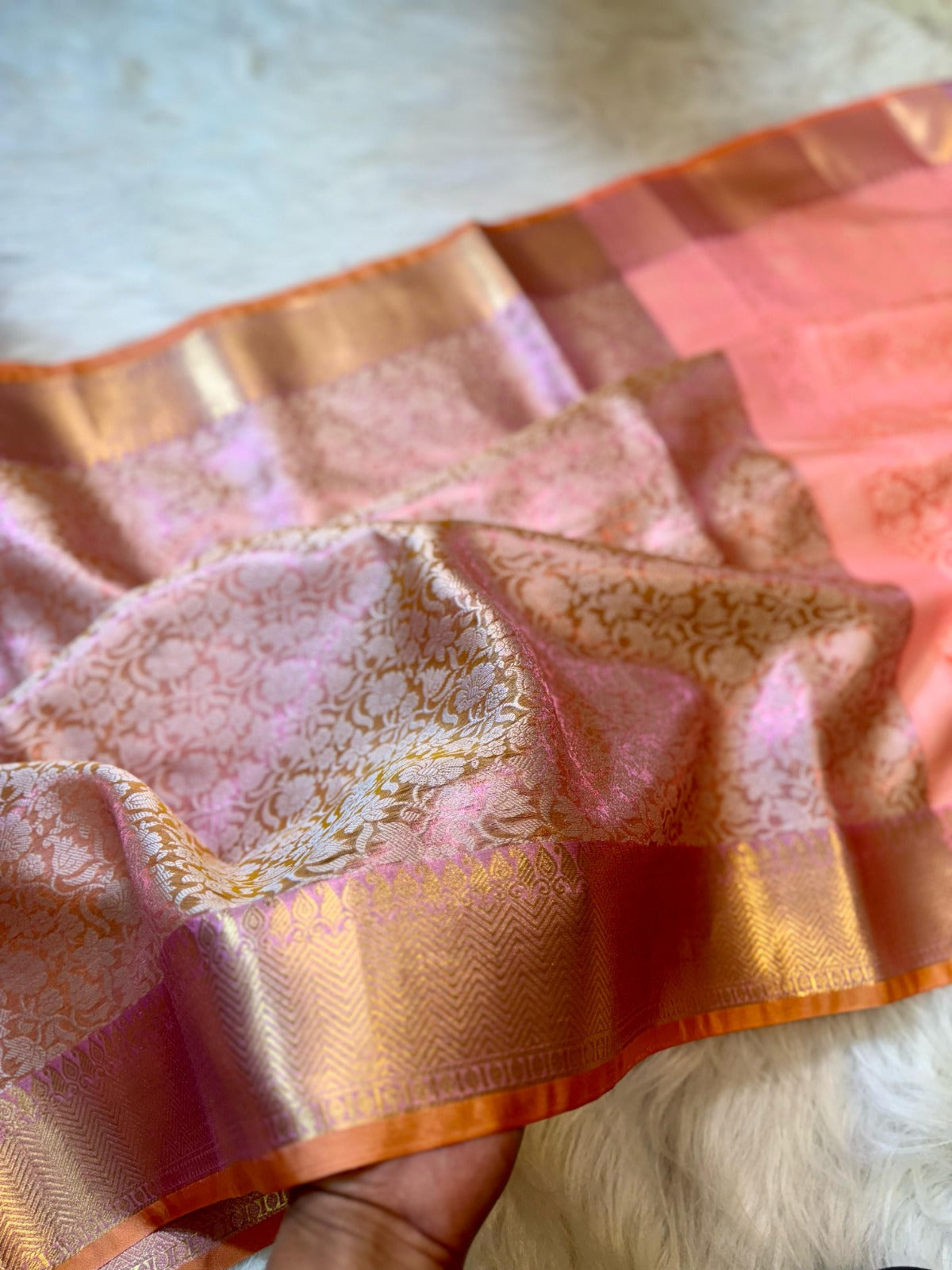Banarasi Soft Katan Tissue Silk Saree â€“ BSKTSP1