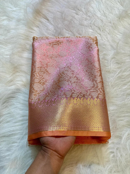 Banarasi Soft Katan Tissue Silk Saree â€“ BSKTSP1