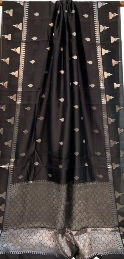 Banarasi Soft Georgette Silk Saree - ABSGS04