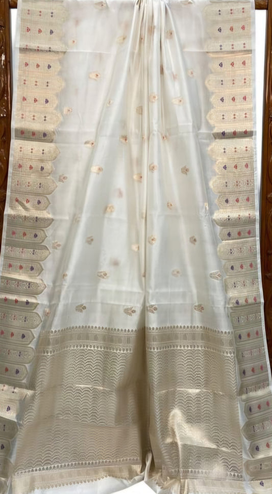 Banarasi Warm Silk Saree with Designer Buti - ABWS002