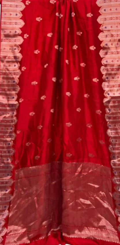 Banarasi Warm Silk Saree with Designer Buti - ABWS004