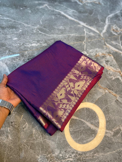 Banarasi Cotton Silk Saree - BCSTBSP06