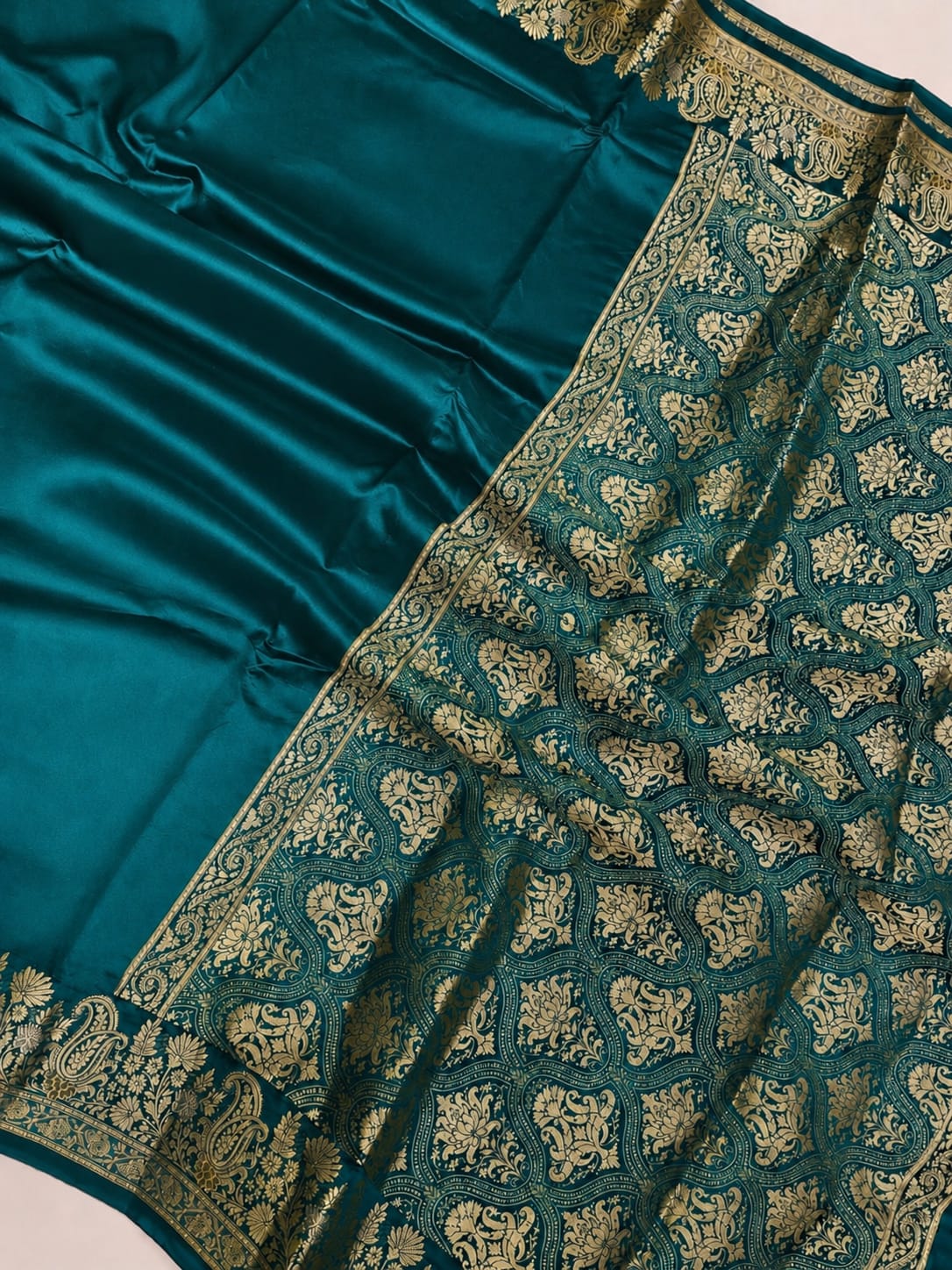 Banarasi Raw Mango Soft Silk Saree - BRMSTB042