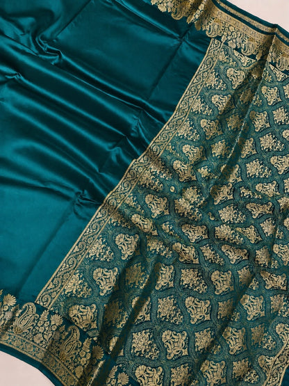 Banarasi Raw Mango Soft Silk Saree - BRMSTB042