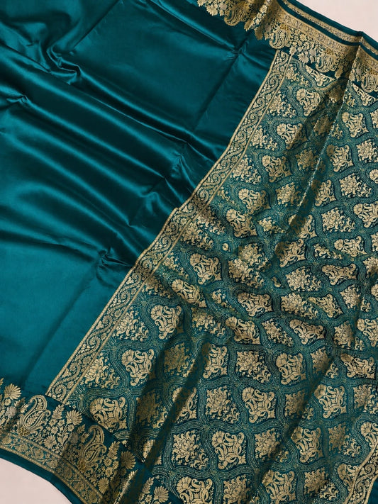 Banarasi Raw Mango Soft Silk Saree - BRMSTB042