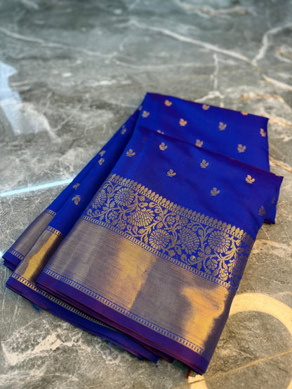 Banarasi Katan Silk Saree - BKSRBG020