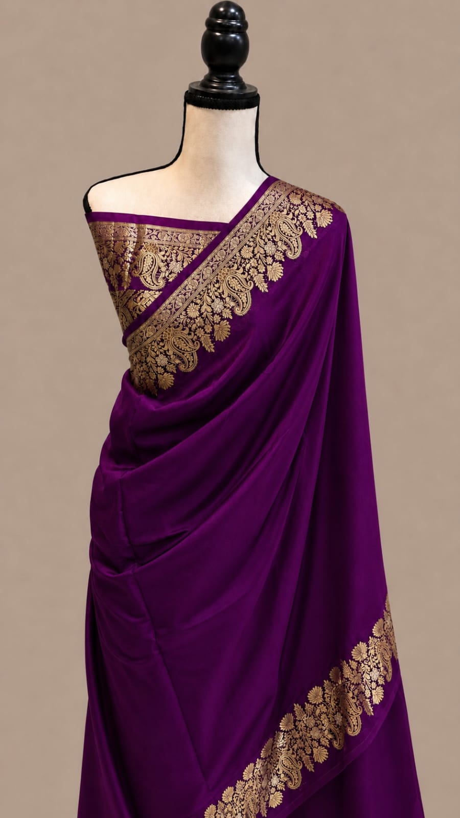 Banarasi Raw Mango Soft Silk Saree - BRMSPE045