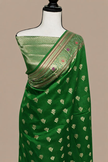 Banarasi Semi Katan Silk Saree - BSKDGG030