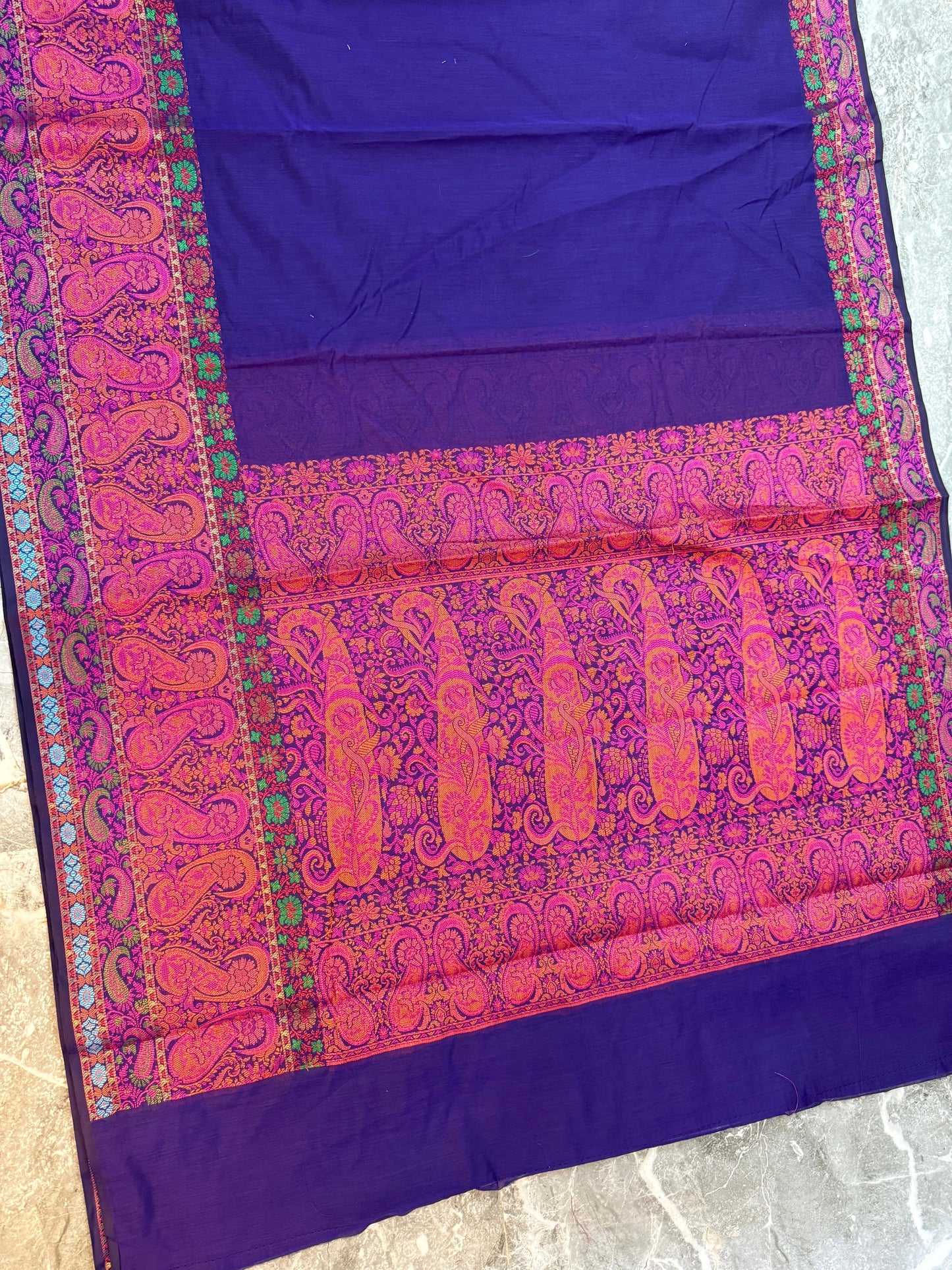 Premium Banarasi Cotton Silk Saree - PBCSSRB083