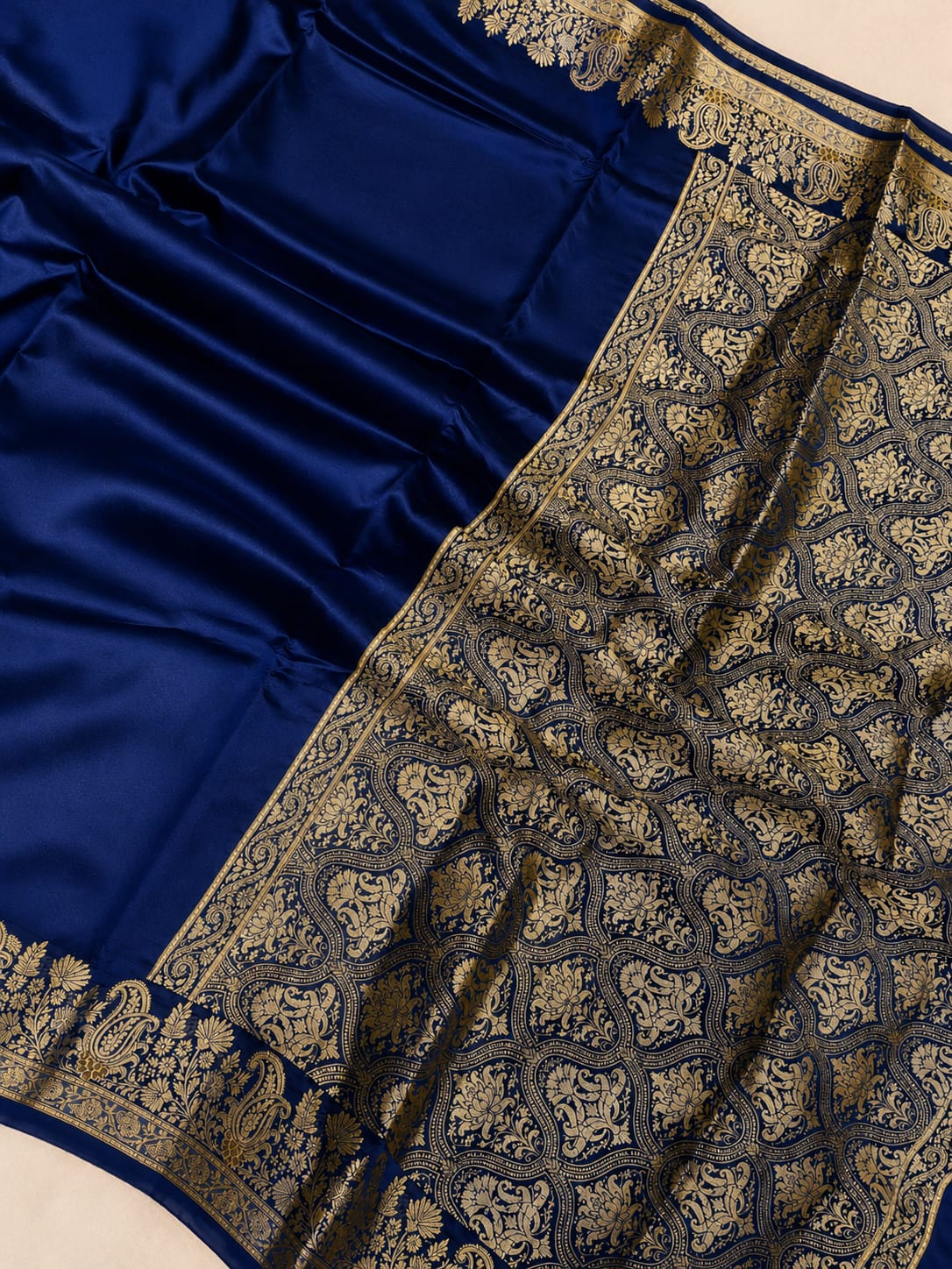 Banarasi Raw Mango Soft Silk Saree - BRMSDB048