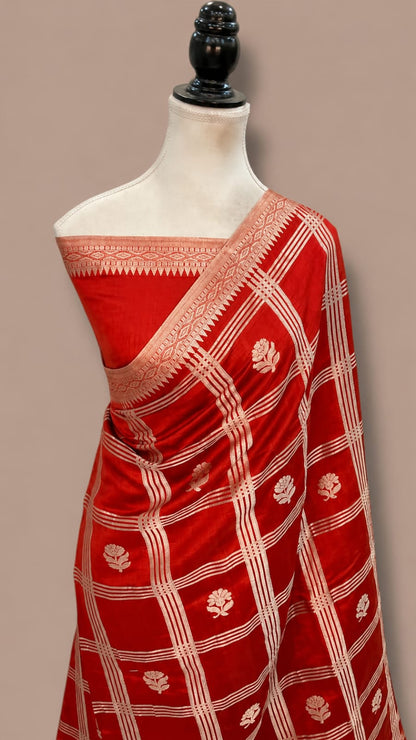 Banarasi Semi Katan Soft Silk Saree - BSKSCHR068