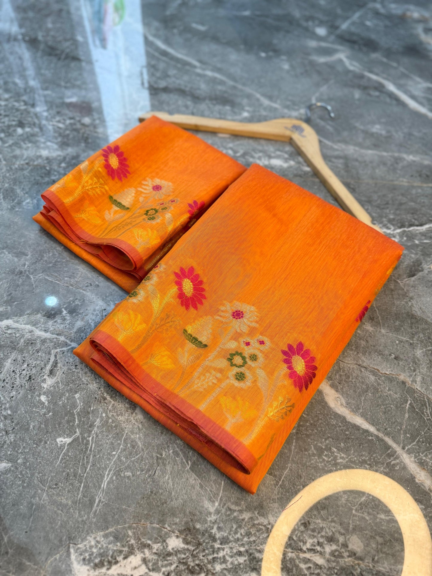 Heritage Banarasi Cotton Soft Silk Saree - HBCSS12