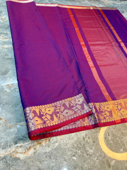 Banarasi Cotton Silk Saree - BCSTBSP06
