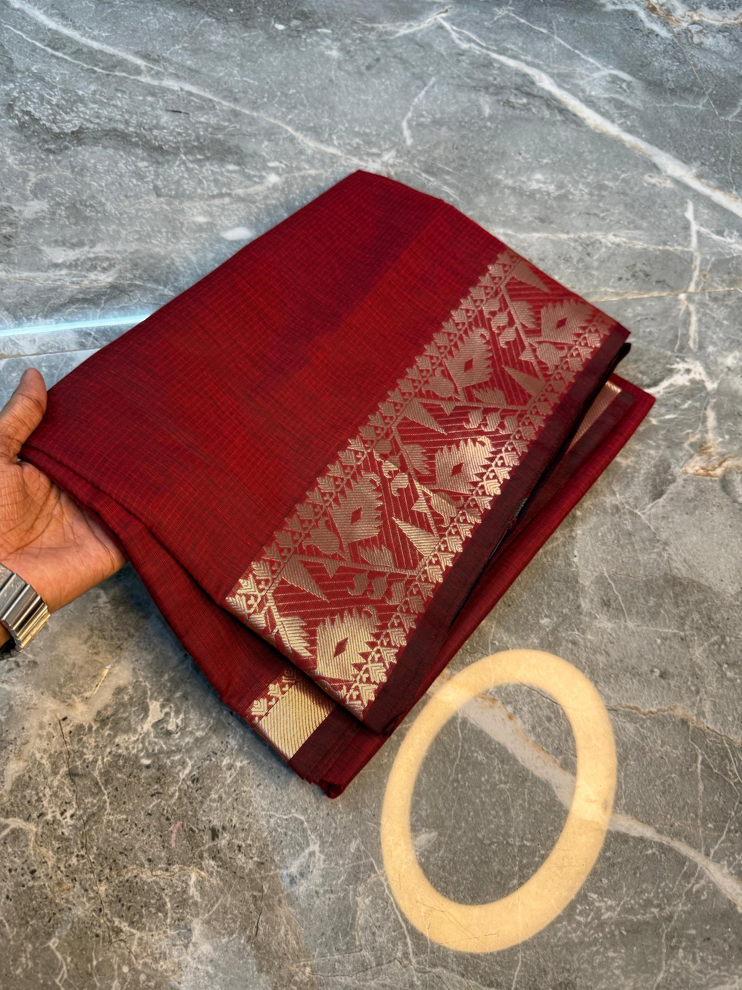 Banarasi Cotton Silk Saree - BCSTBSM04