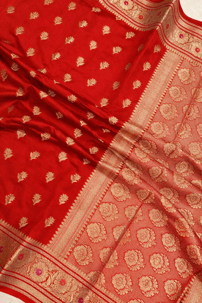 Banarasi Semi Katan Silk Saree - BSKRG032