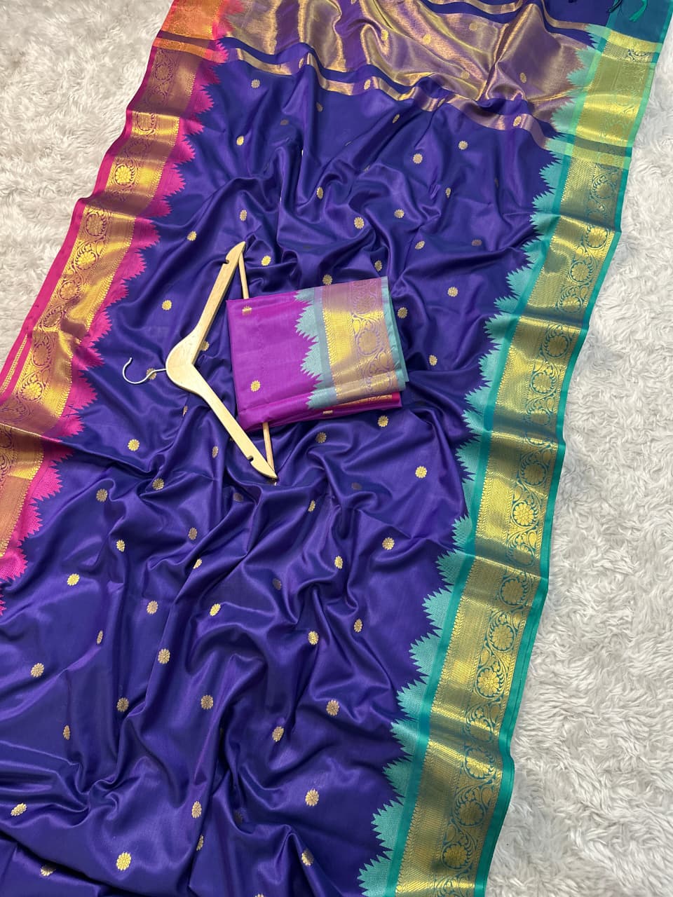 Banarasi Katan Silk Saree - BKSSBP0023