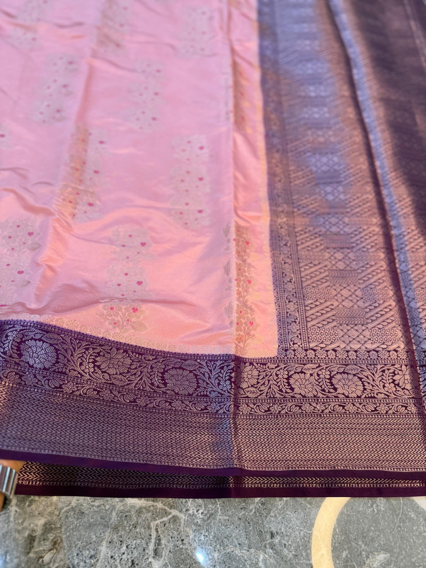 Banarasi Semi Katan Silk Saree - BSKSPK062