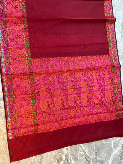 Premium Banarasi Cotton Silk Saree - PBCSSMN085