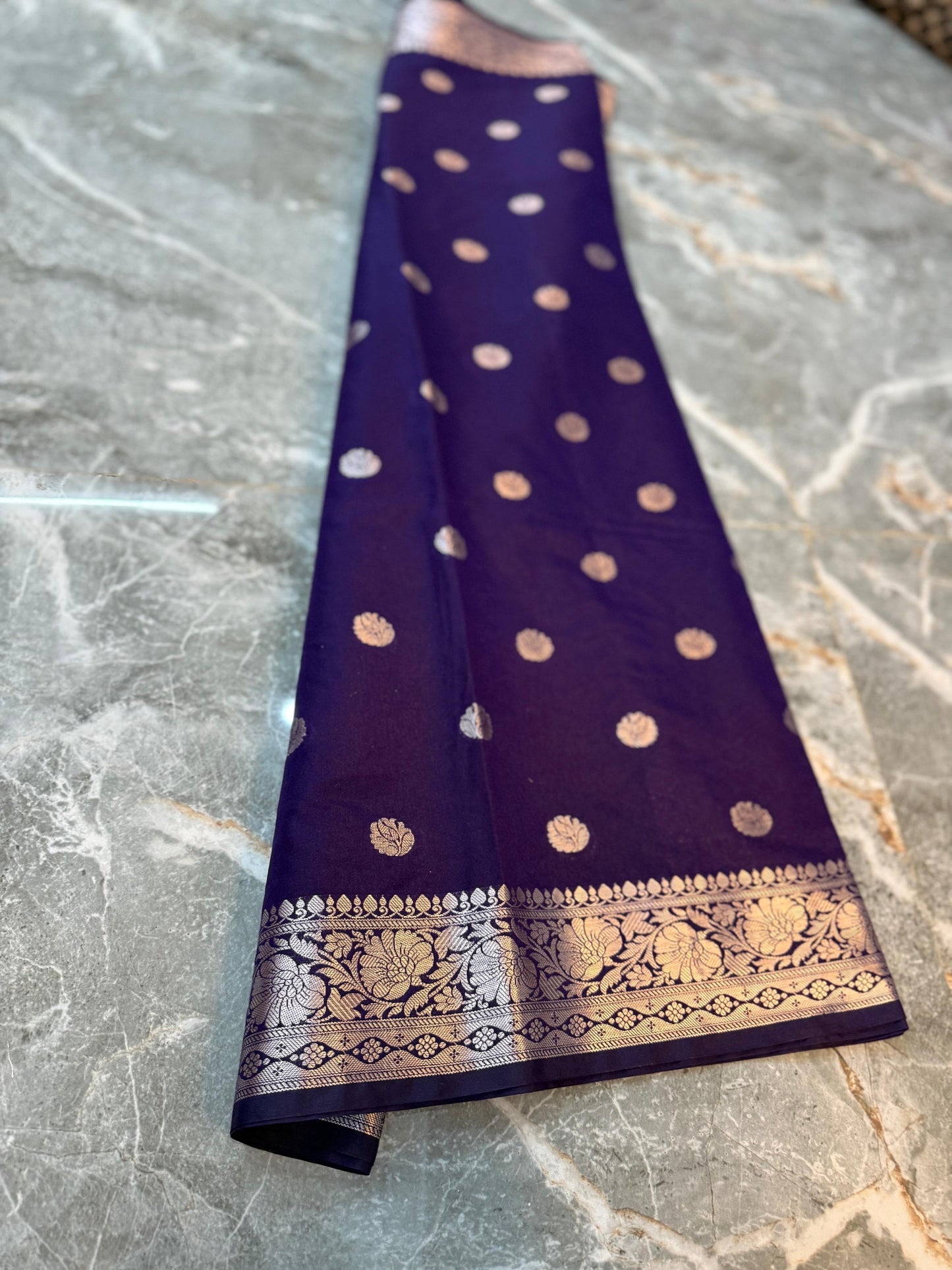 Banarasi Katan Dupian Soft Silk Saree - BKDSSPE034