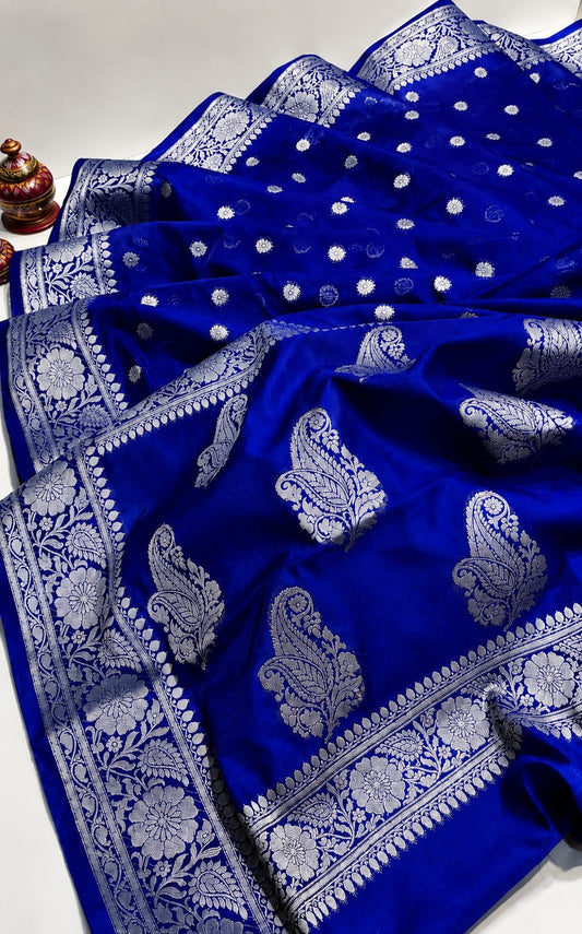 Banarasi Semi Georgette Silk Saree - BSGSDB11