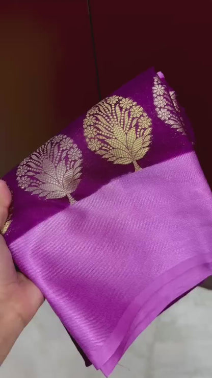 Banarasi Raw Mango Silk Saree - BRMABP1