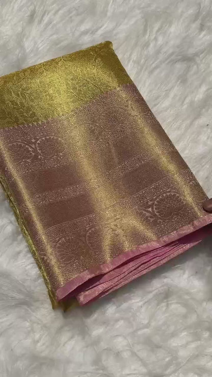 Banarasi Tissue Silk Sarees - BTSGP01
