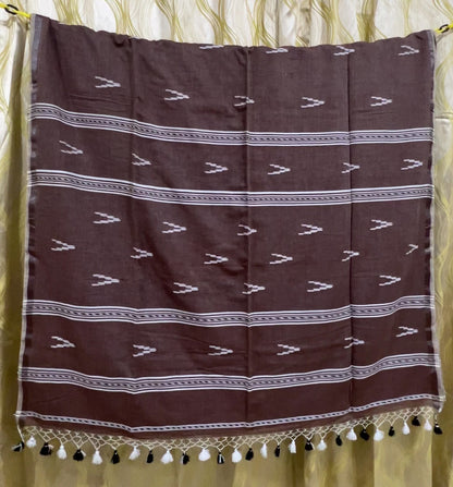 Pure Mulmul Jamdani Saree with BP | MJ04002